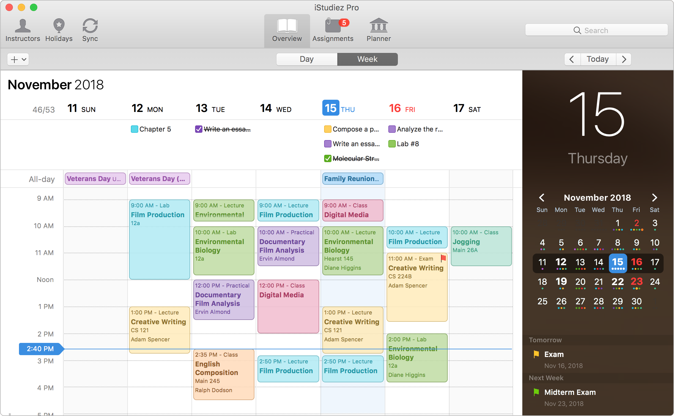 best calendar for scheduling mac